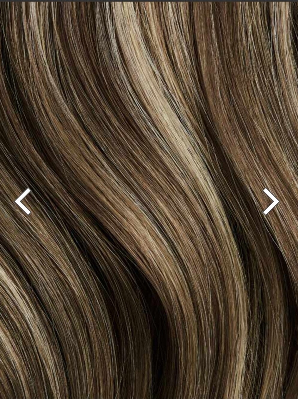 Thinning Hair Fill-ins / Ash Brown Highlights 16 In. - Picture 3 of 6